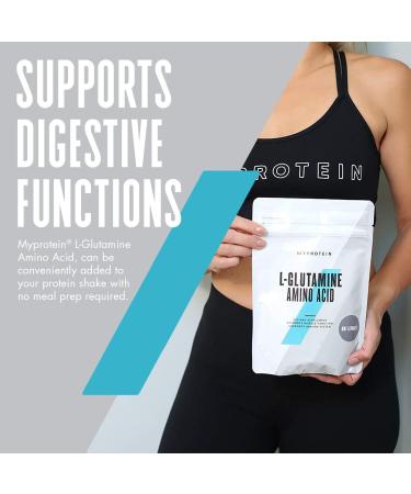 Buy Myprotein L-Glutamine Powder - Unflavored 2.2lbs (200 Servings) | High Quality Supplements for Muscle Recovery - Buy Online on GoSupps.com