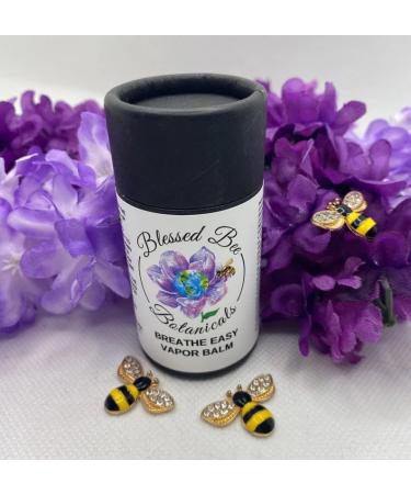 Breathe Easy Vapor Balm Organic Cold & Cough Relief - Buy Online on GoSupps.com