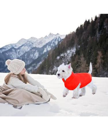 Red XL Dog Coat & Sweater for Small Dogs | Chihuahua Clothing | Winter Apparel for Indoor & Outdoor Use - Buy Online on GoSupps.com