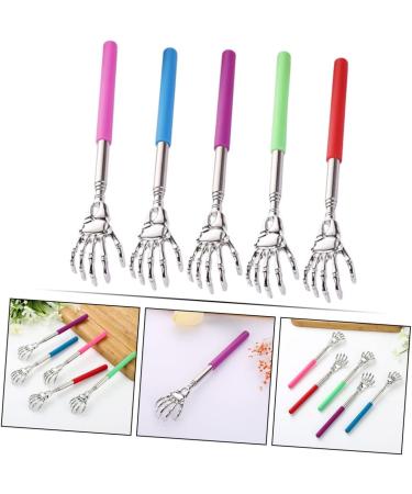 Shop Hapinary 5-in-1 Tickle Scraper & Shoulder Massager - Long Handle Body Scratch Tool for Adults - Best Multifunctional Back Scratcher - Buy Online on GoSupps.com