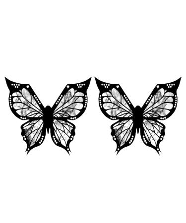 Butterfly Line Eyeliners Stencils Eye Makeup Tool Eye Templates Shaper Model Eyebrow Eyelashes Quick Stamping Tool Double Pack