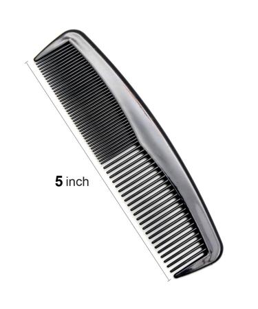 LUXXII (6 Pack) Men's Hair Beard Mustache Comb Set - 5 Pocket Combs for Sideburns - Buy Online on GoSupps.com