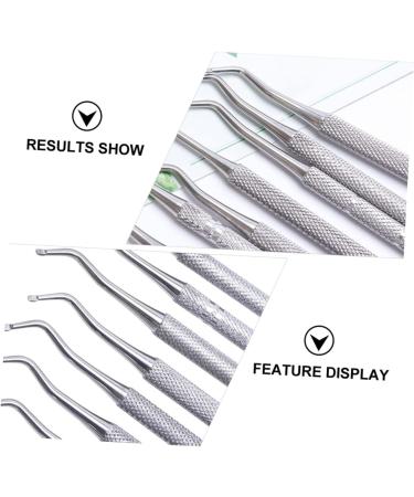 minkissy 1 Set Manicure Tools Metal Nail Pusher Cuticle Remover Cuticle Tool Precision Fine Point Nail Cuticle Trimmer for Craft Cuticle Stick Putter Stainless Steel Exfoliating - Buy Online on GoSupps.com