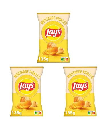 Lay's Pickles 135g (Lot de 3)