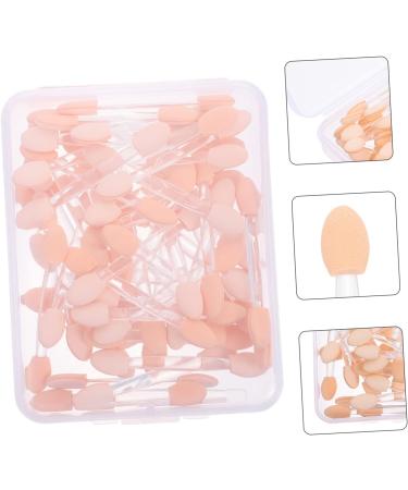 PLAFOPE 50pcs Double Ended Eyeshadow Brush Cosmetic Eye Shadow Sticks Eyeshadow Makeup Sticks Plastic - Buy Online on GoSupps.com
