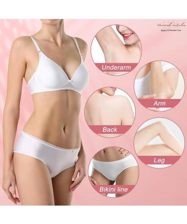 Wax Roller Hair Removal Kit with Warmer - Ideal for Sensitive Areas - Includes Waxing Strips and Accessories - Buy Online on GoSupps.com