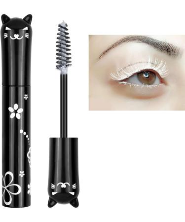 Naseom Mascara volume and length effect intensive multicoloured waterproof and longlasting with brush with soft bristles white - Buy Online on GoSupps.com