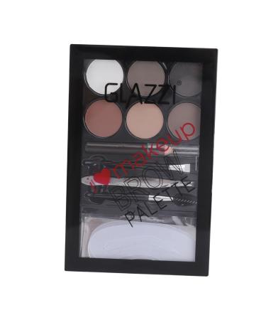 Healeved 1 Set Eyebrow Powder Set Eyebrow Brush Eyeow Mp Pe Eye Brow Shaping Kit Lady Eyebrow Powder Lit Abs