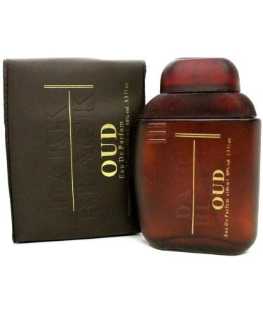 Dark Black Oud Subtle Scent Mens EAU de Toillette 3.4 Fl Oz
