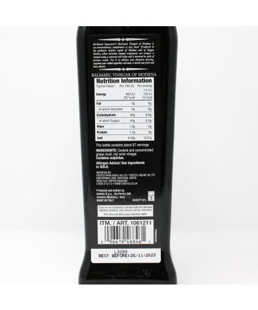 Kirkland Signature 4 Leaf Balsamic Vinegar of Modena 1L - Buy Online on GoSupps.com