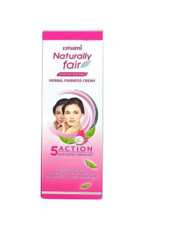 Emami Naturally Fair Everyday Radiance Herbal Fairness Cream 50ml - Pack of Two | International Shipping Available - Buy Online on GoSupps.com