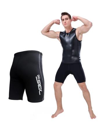Dizokizo Men Wetsuit Short Pants 2mm Neoprene Shorts for Scuba Diving Kayaking Surfing Snorkeling Short Pants X-Large