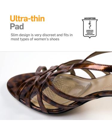 NatraCure Gel Ball of Foot Cushion Pads - Comfort & Pain Relief - 3 Pairs for All Shoe Types - International Shipping Available - Buy Online on GoSupps.com