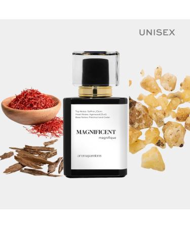 MAGNIFICENT | Inspired by MFK 724 | Pheromone Perfume for Men & Women | Extrait De Parfum | Long Lasting Dupe Clone Cologne | Perfume De Hombre Mujer | (100 ml / 3.4 Fl Oz) 3.4 Fl Oz (Pack of 1) - Buy Online on GoSupps.com