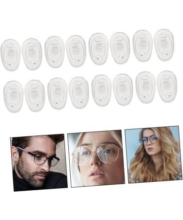 Healeved 40 Pairs Glasses Nose Pads | Replacement Cushions for Comfort & Protection | Slide-Resistant Transparent 1.4x0.8cm - Buy Online on GoSupps.com