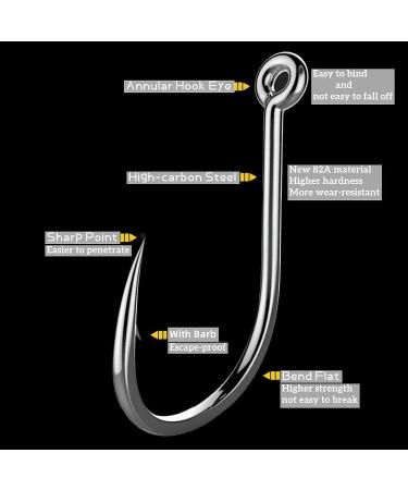 800pcs Fishing Hooks Set | Freshwater & Saltwater Bulk Fish Gear Supplies - Buy Online on GoSupps.com