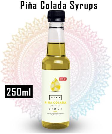 IBC Simply Sugar Free Coffee Syrup Pick N Mix | Choose From 40+ Flavours | Almond Amaretto Banana Black Forest Blue Curacao Bubblegum Butterscotch More - Pack of 2 x 250ml - Buy Online on GoSupps.com