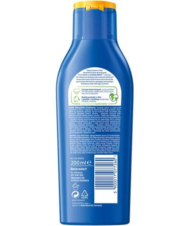 NIVEA Polish Hydrating sun lotion SPF 20 200 ml - Buy Online on GoSupps.com