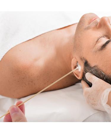 20pcs Bamboo Ear Cleaning Sticks | Goose Feathered Wood Ear Picks | Chinese Ear Scraper & Wax Remover - Ear Care Cleaning Tool - Buy Online on GoSupps.com