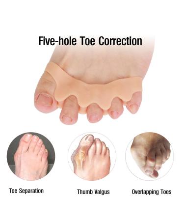 Buy Bunion Corrector & Relief Sleeve - Gel Pads for Men & Women | Fix Hallux Valgus & Restore Toe Shape - Buy Online on GoSupps.com