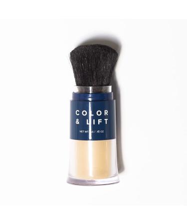 Color & Lift with Thickening Powder - Available in 8 Hair Colors - Root Cover Up - Temporary Hair Coloring Brush that Refreshes Hair (Light Blonde)