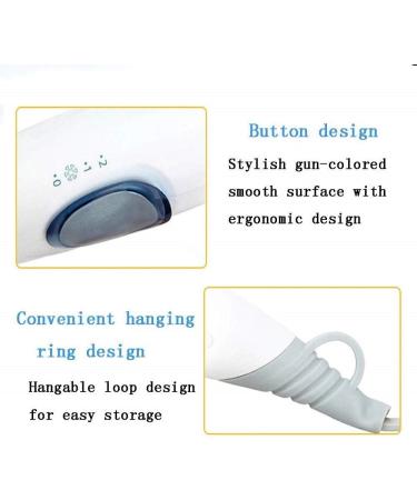 Travel Hair Dryer 1600 Watt Blow Dryer Dc Motor Foldable Handle Lightweight Negative Ionic Folding Hair Dryer - Buy Online on GoSupps.com