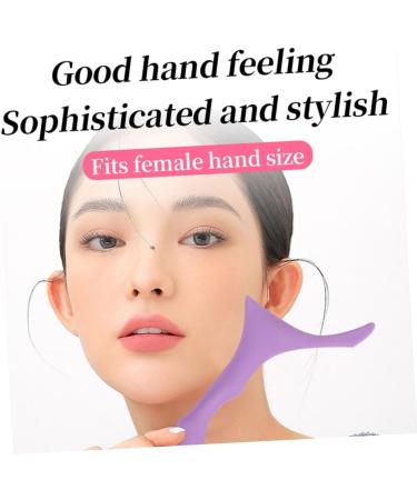  Didiseaon Didiseaon Eyebrow Stencils Forehead Shapers Eyeliner Pencils Eyeliner Stencils for the Eyes Eyeliner Pencil Kit for Dyeing Eyebrows Eyebrow Shaper Purple Silica Gel - Buy Online on GoSupps.com