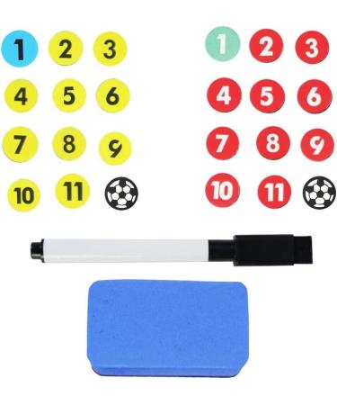 TXENCEX Football Coaching Board Coaches Clipboard Tactical Magnetic Board Kit Portable Strategy Coach Board with Dry Erase  Marker Pen and Zipper Bag - Buy Online on GoSupps.com