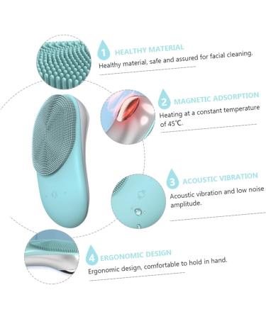 POPETPOP Face Massager 1 Set Facial Cleanser Water Proof Tool Plastic - Buy Online on GoSupps.com