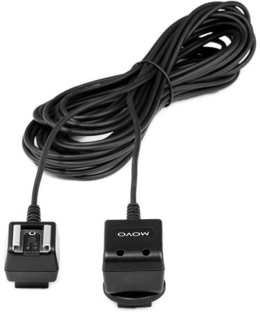 Movo Photo FC100C 33-Foot Heavy-Duty E-TTL Off-Camera Flash Shoe Cord for Canon EOS - OC-E3 Replacement with Bonus Neat Strap - Buy Online on GoSupps.com