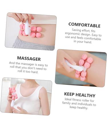 Buy Nolitoy 3 STK Trigger Point Massage Roller Set - Hand-held Muscle Roller for Back Leg & Arm - Available in Multiple Colors | Fitness Tool - Buy Online on GoSupps.com