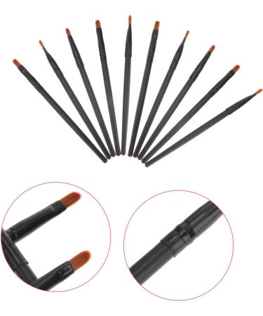 DOITOOL 10pcs Nose Shadow Brush Major Miss Highlight Brush 13x0.8cm Black - Buy Online on GoSupps.com