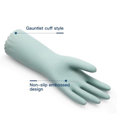 Buy Lanon Wahoo 3 Pairs Reusable Household Gloves - Size M for Kitchen Cleaning & Dishwashing | Eco-Friendly Skin-Minded Gloves - Buy Online on GoSupps.com