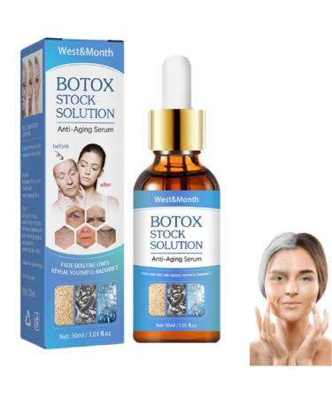 Jennifer Aniston Anti Aging Serum Youthfully Botox Face Serum Young Again Botox Anti-Wrinkle Serum Anti-wrinkle Stock Solution Lightens Skin Fine Lines and Dark Spots for All Skin Types 1PC