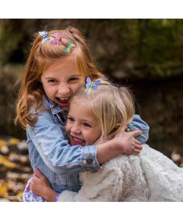 AOPRIE Glitter Butterfly Hair Clips: 20 Pieces Colorful Barrettes for Women & Teens - Buy Online on GoSupps.com