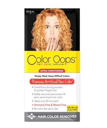 Color Oops Extra Conditioning Hair Color Remover, Pac 2 Count (Pack of 1)