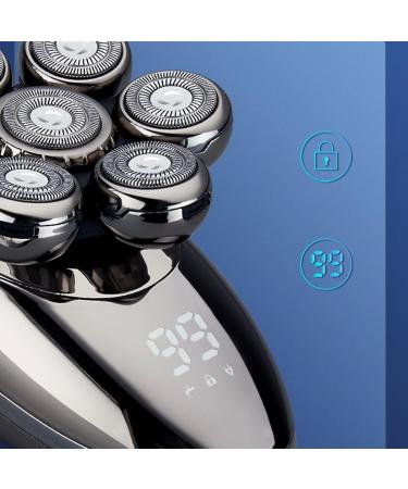 Reusable Waterproof Bald Head Shaver Set | LED Display & Beard Trimmer - International Shipping - Buy Online on GoSupps.com