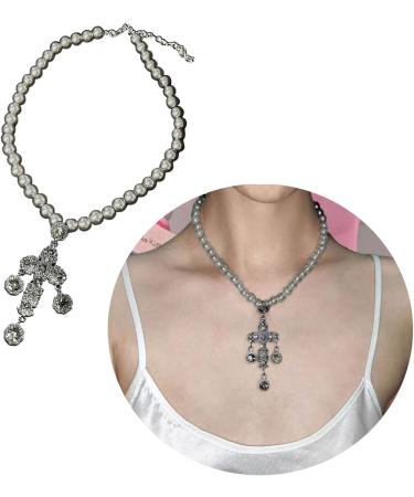 OralGos Palace Style Gothic Necklace - Handmade Crucifix Pendant for Daily Wear | Unique Metal Jewelry - Buy Online on GoSupps.com