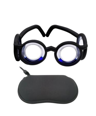Motion Sickness No More: Anti-Carsickness Glasses for Adults & Kids - Easy Relief from Nausea & Discomfort on The Road(Black)