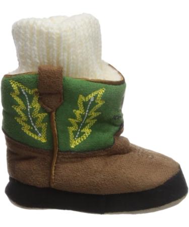 John Deere Baby Boys' Green Cuffed Boot Slipper Socks - Size 0-6 Months - Buy Online on GoSupps.com