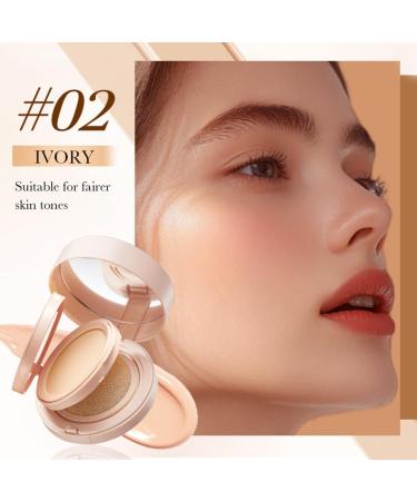 Air Cushion CC Cr me et poudre press e 2 en 1 correcteur BB cr me fond de teint liquide minimise les pores et les lignes fines imperm able et durable pour tous les types de peau naturel Naturel. - Buy Online on GoSupps.com