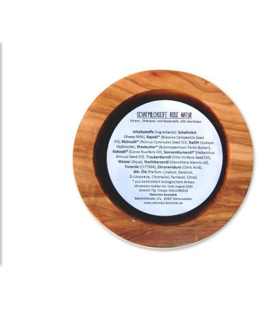 DOM Olive Wood Jar with Lid for Shaving Soap Premium Eco-Friendly Storage | International Shipping Available - Buy Online on GoSupps.com