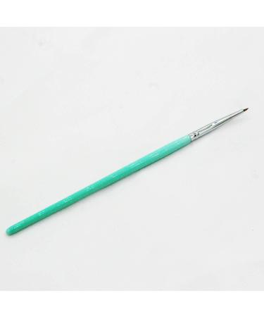 Ultra-fine Curved Eyeliner Brush for Precise Application - Perfect for Wet Powder, Liquid, and Gel Eyeliner - Buy Online on GoSupps.com