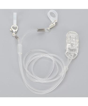 Hearing Aid Fixation Belt | Secure Clip Holder for Seniors | Prevent Loss & Simple Fastening | Transparent Color - Buy Online on GoSupps.com