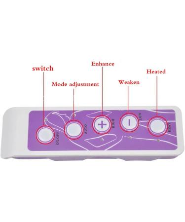 GNbow Electric Belly Fat Burner Body Fat Loss Massage Tool for Belly Vibration Fitness Massager 5 Levels of Strength Adjustment - Buy Online on GoSupps.com