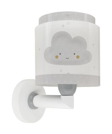 Dalber children's wall lamp children's lamp wall light children's room Baby Dreams Cloud Grey 76019E E27