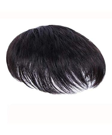 Buy BGHJUE Men's Short Wigs - Heat Resistant Synthetic Hair Pieces for Daily Wear | Black 5x5 Inch Male Wigs - Buy Online on GoSupps.com