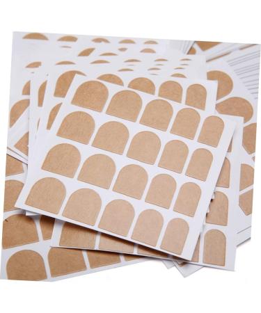 FRCOLOR 150 Sheets Jelly Gel Nail Sticker Nail Wraps Stickers False Nail Adhesive Stickers False Nail Stickers Manicure Accessories False Nail Tips Adhesive Nail Tabs Detachable Jelly Glue Yellowx3pcs 6.2X6.2cmx3pcs - Buy Online on GoSupps.com