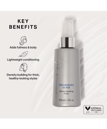 Kenra Platinum Thickening Glaze 4oz | Volumizing Styler for Fullness & Body | Lightweight Conditioning | Density Building for Healthy-Looking Styles | All Hair Types - Buy Online on GoSupps.com