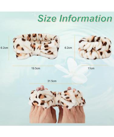 Doromy 6Pcs Headband Wrist Washband Scrunchies Set - Reusable Spa Accessories for Women and Girls - Buy Online on GoSupps.com